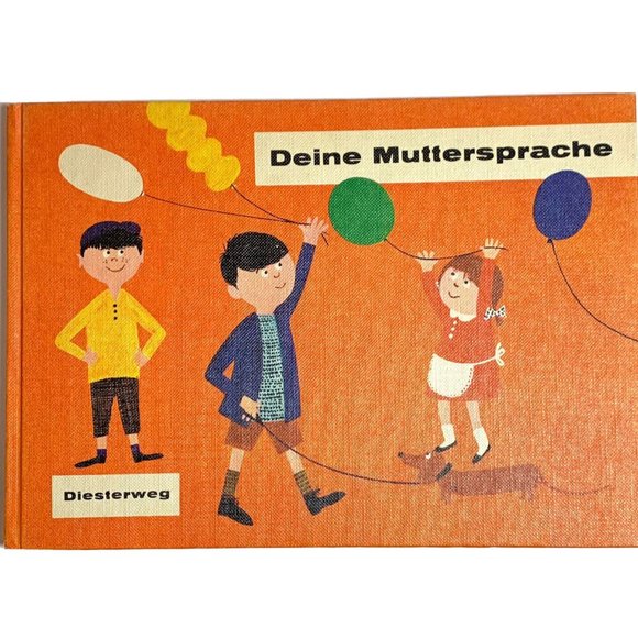 Deine Muttersprache Diesterweg Book Hardcover German Children’s Book Excellent - Picture 1 of 8